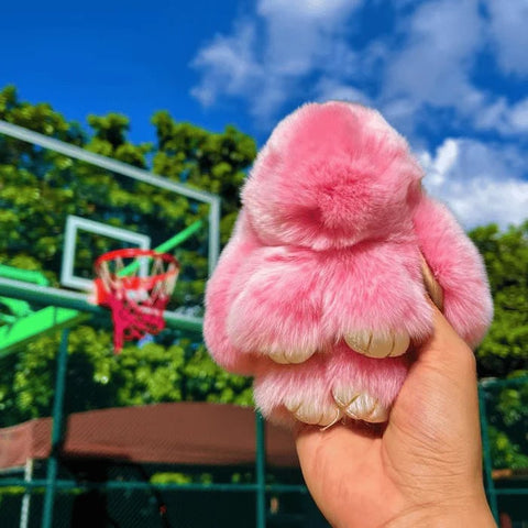 🏆LIMITED TIME SPECIAL SALE 🐰 Handmade Soft Bunny PomPom Charms