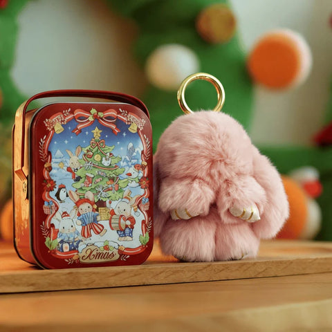 🏆LIMITED TIME SPECIAL SALE 🐰 Handmade Soft Bunny PomPom Charms