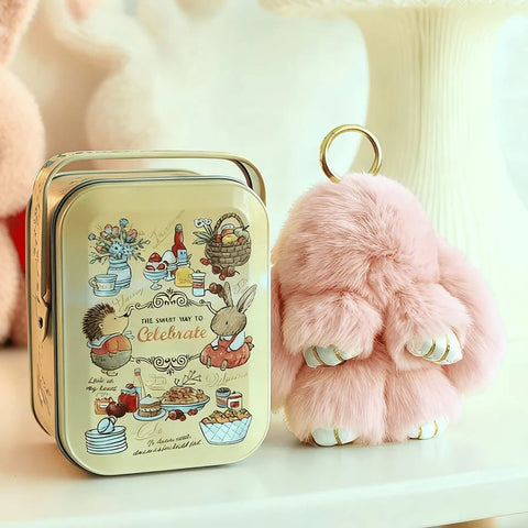 🏆LIMITED TIME SPECIAL SALE 🐰 Handmade Soft Bunny PomPom Charms