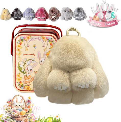 🐰 Handmade Soft Bunny Charms